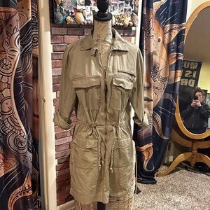 H&M Khaki Utility Jacket